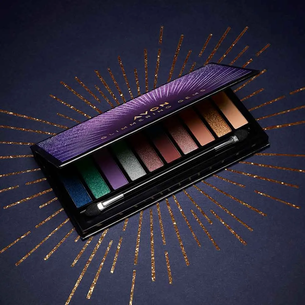 Avon Glimmering Gems Eyeshadow Palette