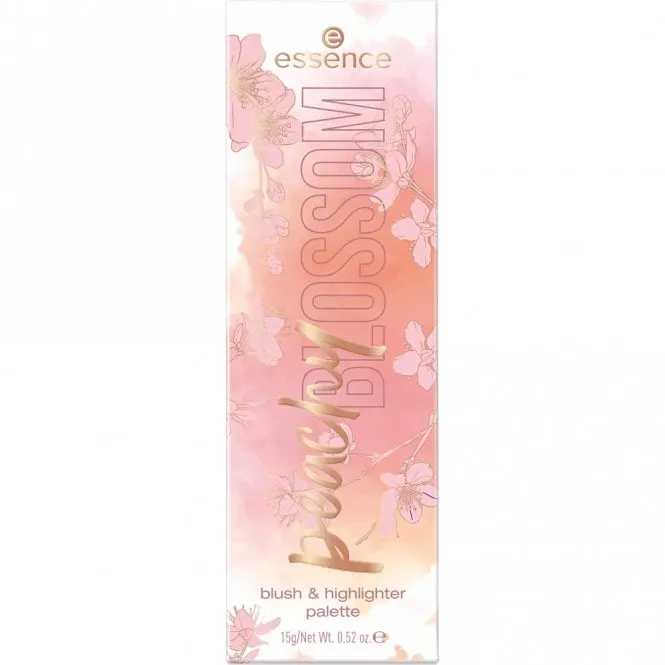 Essence Peachy Blossom 5 Colour Blush & Highlighter Makeup Palette