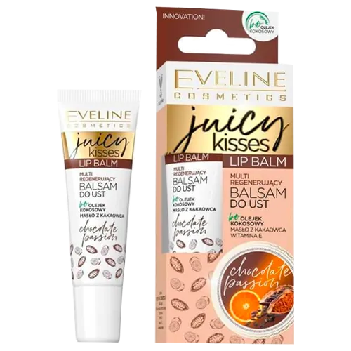Eveline Juicy Kisses Chocolate Passion Lip Balm 12 ml