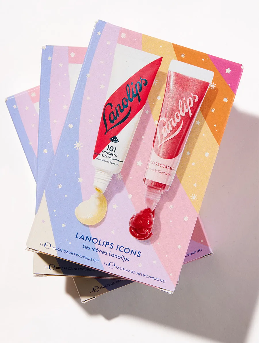 Lanolips Icons Duo (Watermelon & Candy)