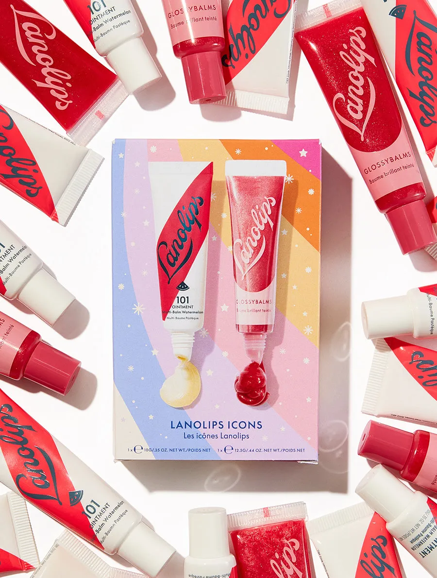Lanolips Icons Duo (Watermelon & Candy)