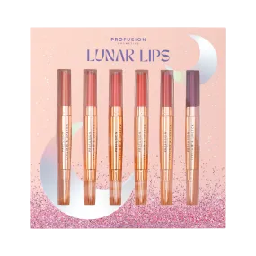 Lunar Lips 6 PC Lipstick & Liner Set