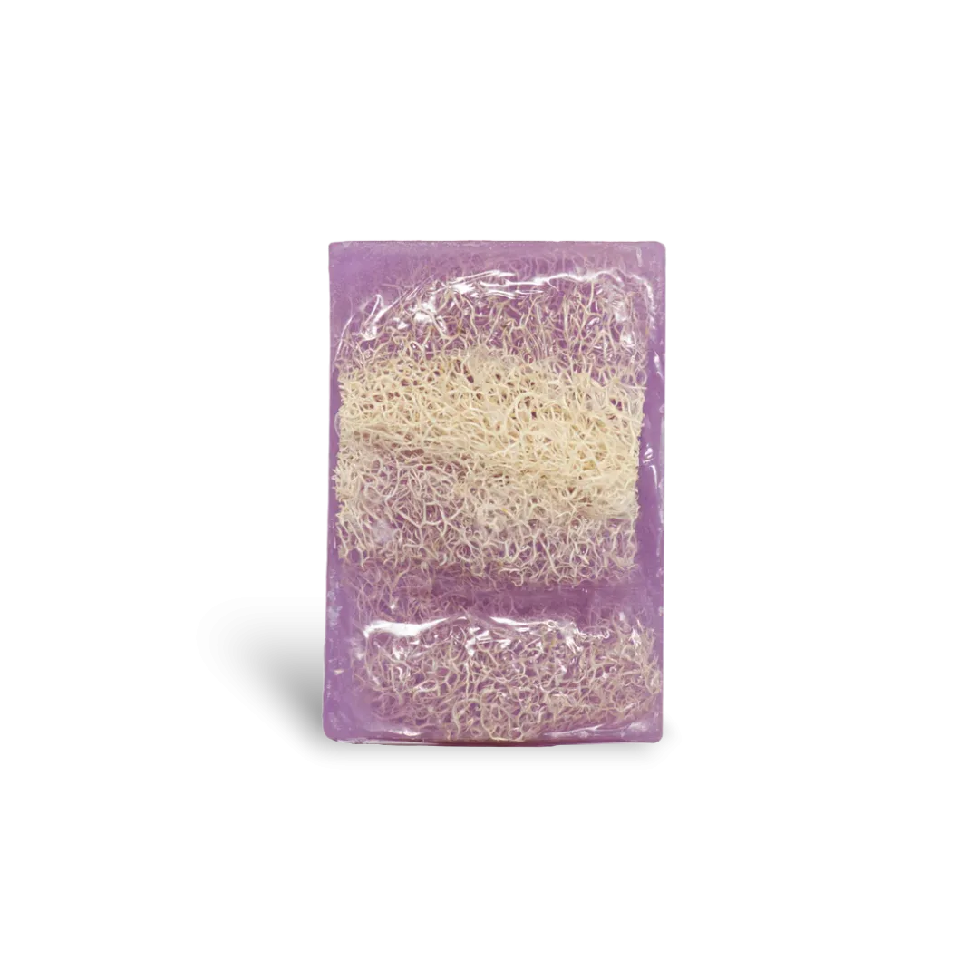 Raspberry Loofah Soap